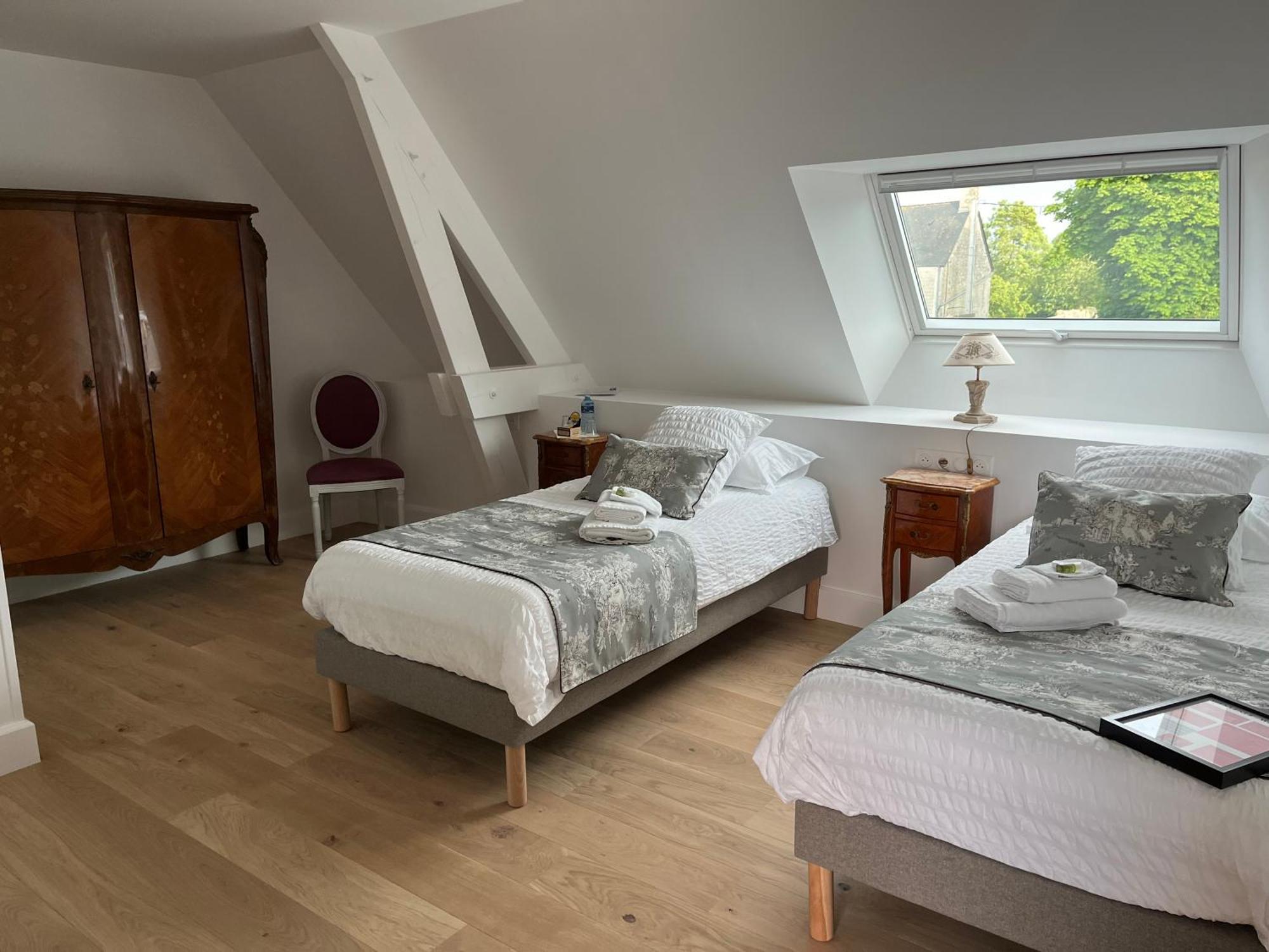 Chambre D'Hotes Le Domaine De La Vallee Saint-Martin-de-Varreville Ngoại thất bức ảnh